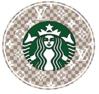 Louis Vuitton Inspired Cold Cup - Camille Bryanne