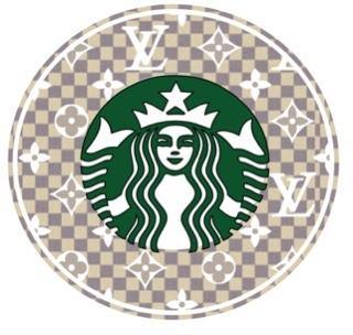 Starbucks Cold Cup LV Circle – Twinkling Design