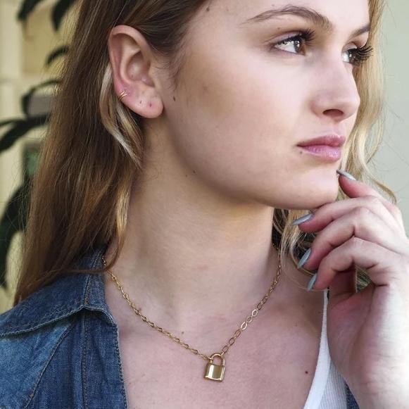 Lock Necklace - Camille Bryanne