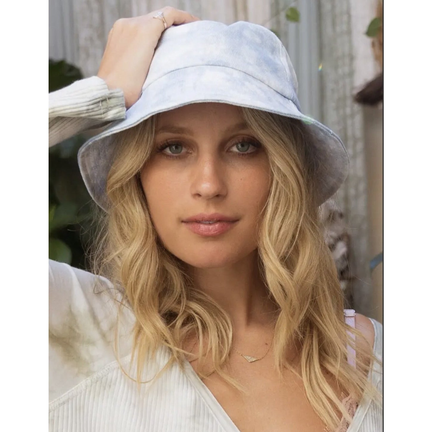 Splash Blue Bucket Hat