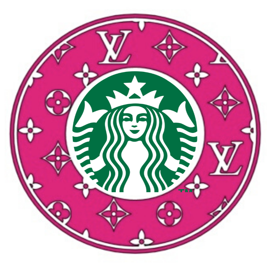 Starbucks Cold Cup LV Circle – Twinkling Design