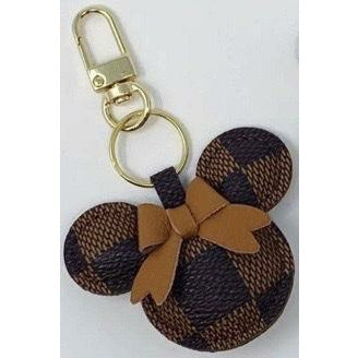 lv minnie mouse keychain