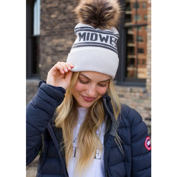 Midwest Beanie- Off White