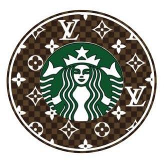 Louis Vuitton Svg Starbucks 