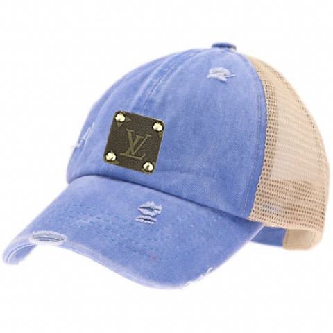 Back in stock! Our upcycled LV hats - Misguided Angels