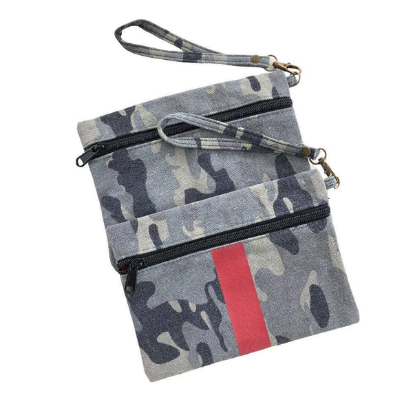 Camo Wristlet Clutch - Camille Bryanne