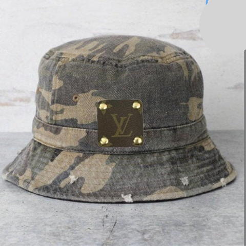 Upcycled Camo Bucket Hats - Camille Bryanne