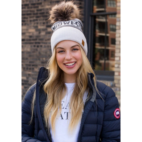 Midwest Beanie- Off White