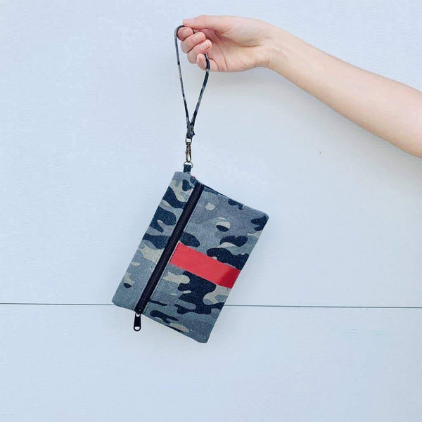 Camo Wristlet Clutch - Camille Bryanne