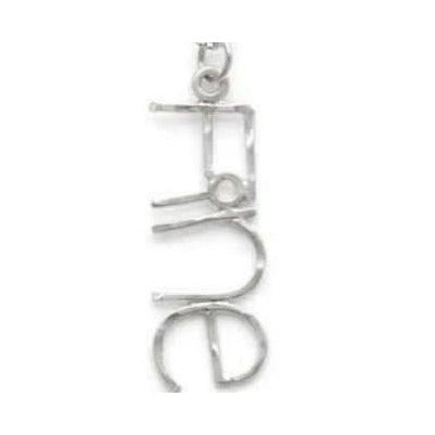 Handmade Sterling Silver ‘FINE’ Necklace - Camille Bryanne