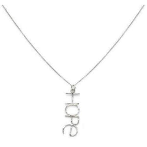 Handmade Sterling Silver ‘HOPE’ Necklace - Camille Bryanne