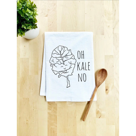 Oh Kale No Handmade Tea Towel