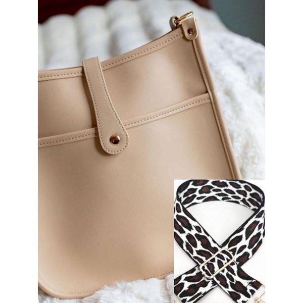 Cream Lana Bag w/ Choice of Crossbody Strap